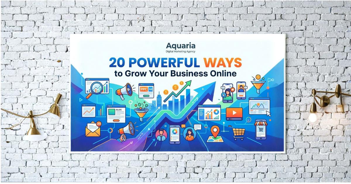 Aquaria digital marketing agency helping businesses grow online