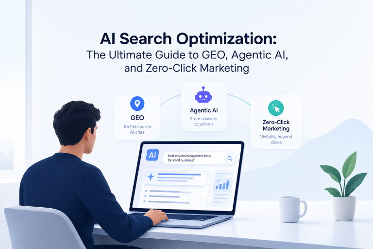 AI Search Optimization with GEO, Agentic AI, and Zero-Click Marketing