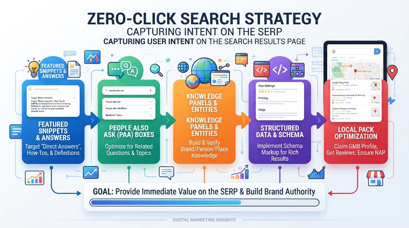Zero-Click Search Strategy for Google Search Visibility