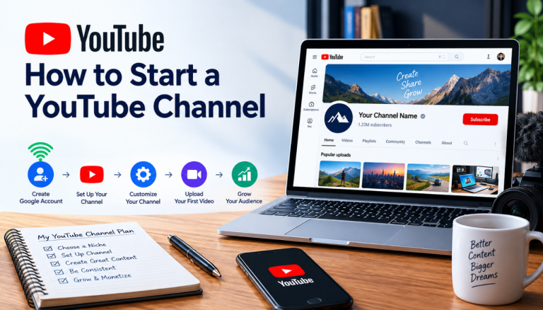 How to Start a YouTube Channel